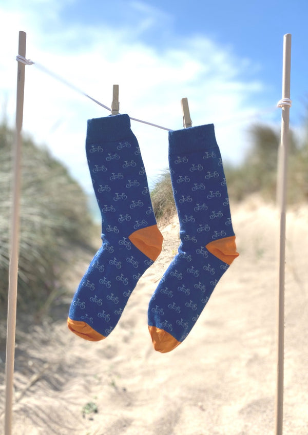 Racing Bike-Organic cotton socks