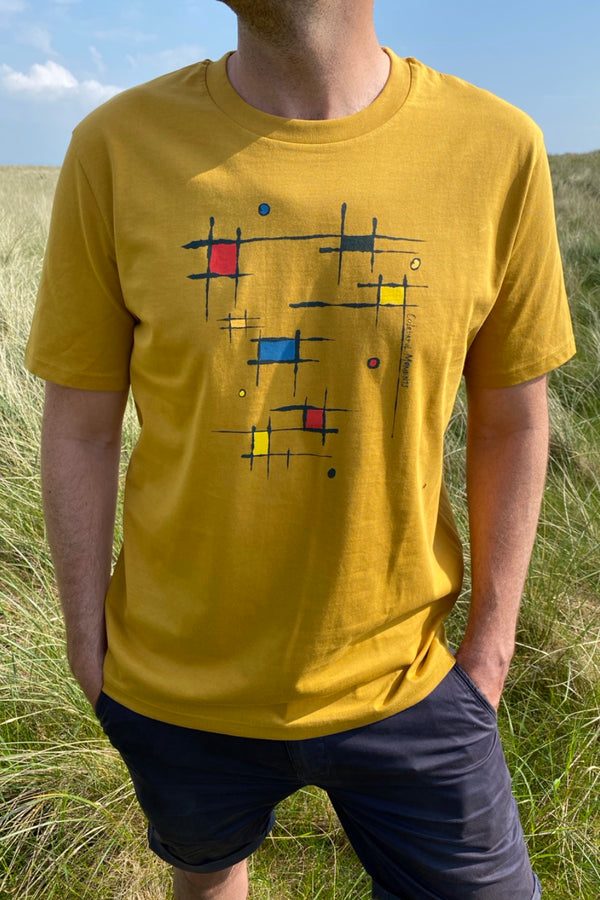 Colourful Moments (Ochre)-100% Organic cotton t-shirt