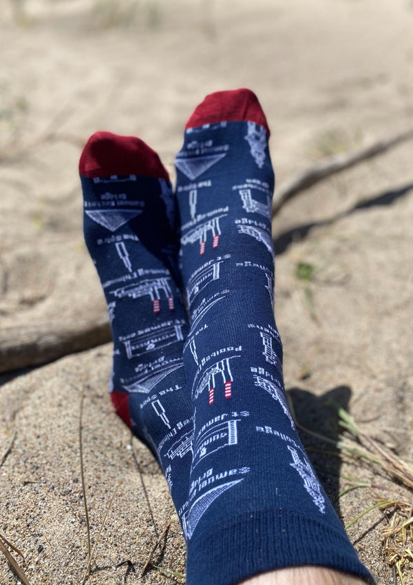 Dublin Landmarks-Organic cotton socks