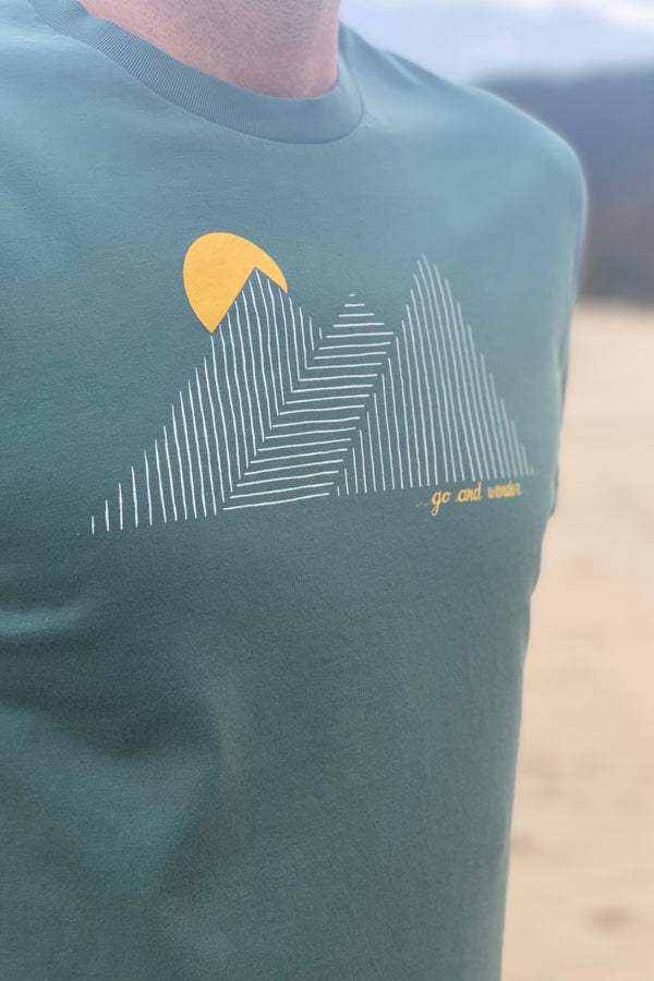 Go and Wander-100% Organic Cotton T-shirt