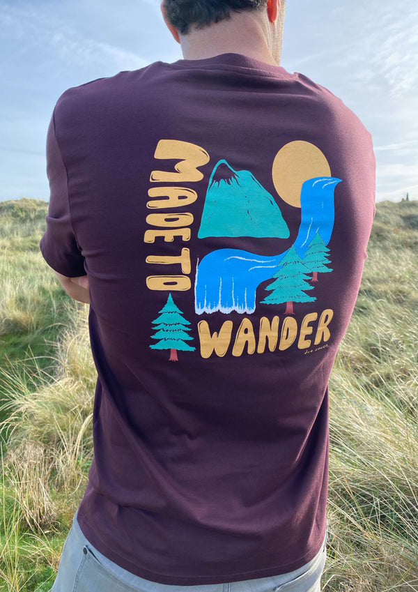 Made 2 Wander (Double Print) - 100% Organic cotton t-shirt