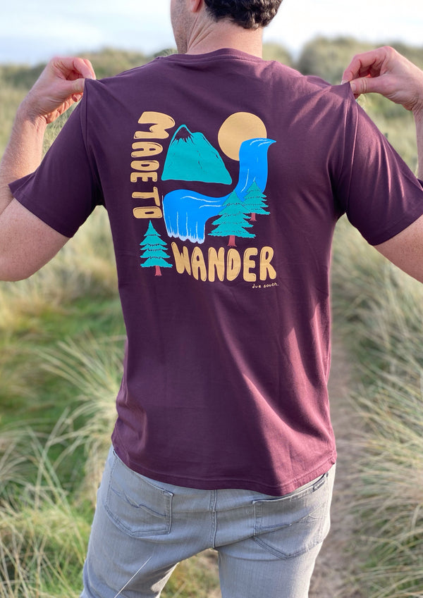 Made 2 Wander (Double Print) - 100% Organic cotton t-shirt