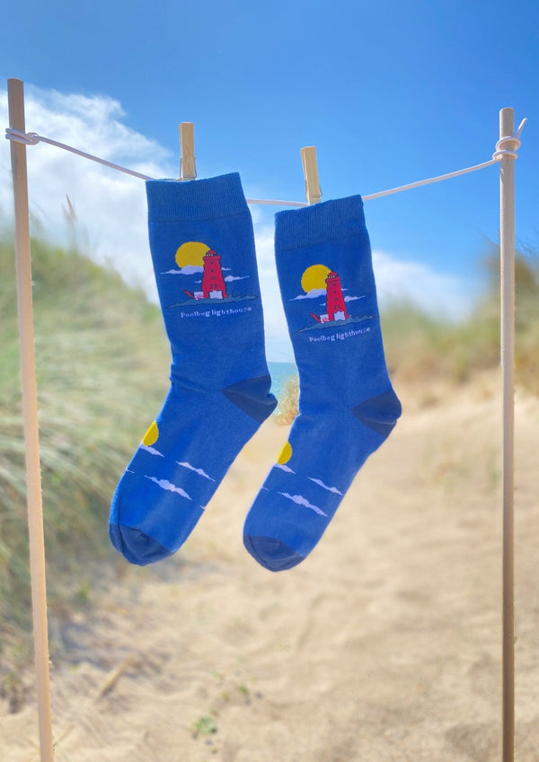 Poolbeg Lighthouse-Organic cotton socks