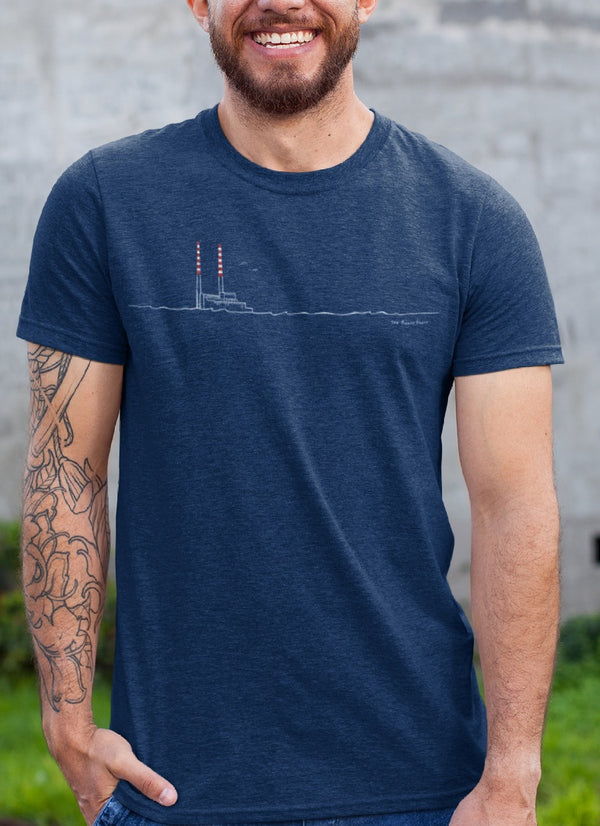 The Pigeon House / Poolbeg Chimneys - 100% Recycled t-shirt