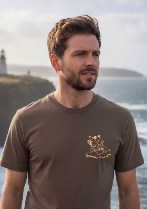 Basking Shark - 100% organic cotton t-shirt