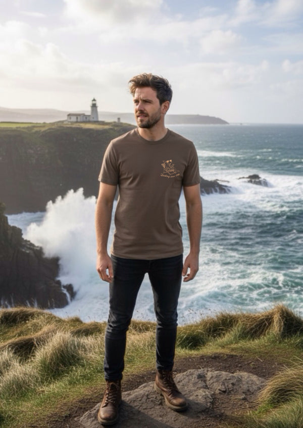 Basking Shark - 100% organic cotton t-shirt