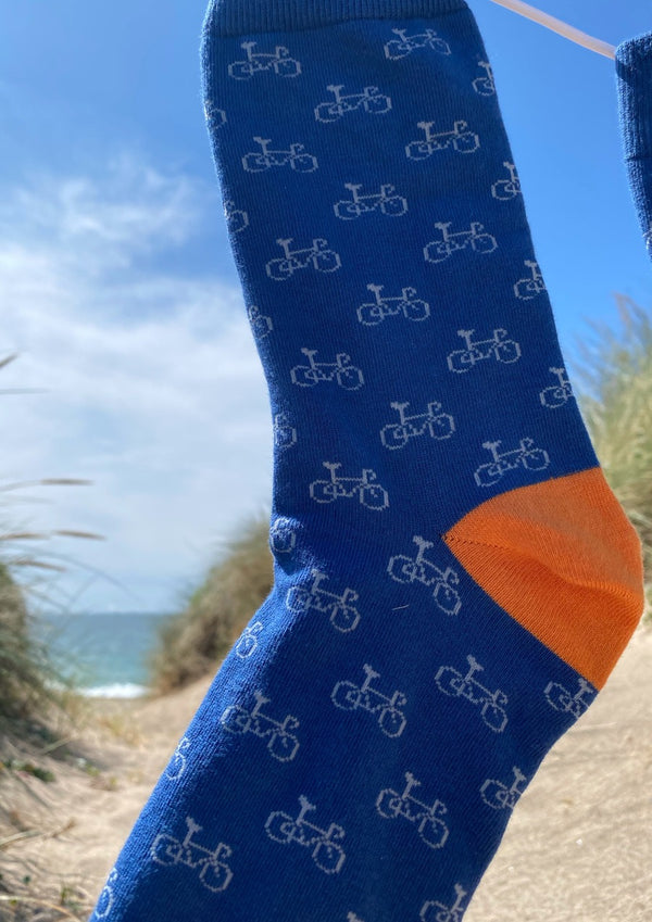 Racing Bike-Organic cotton socks