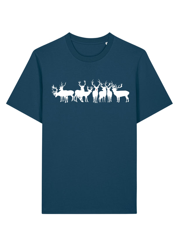 Christmas Reindeer - 100% organic cotton tshirt