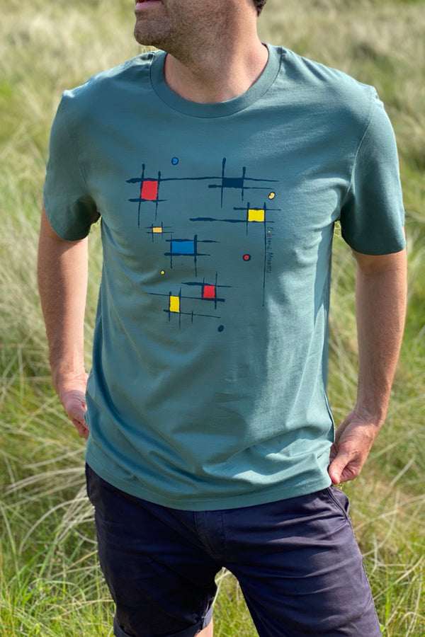 Colourful Moments (Green)-100% Organic cotton t-shirt