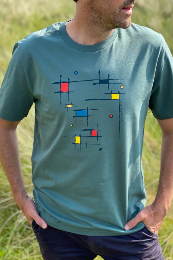 Colourful Moments (Green)-100% Organic cotton t-shirt