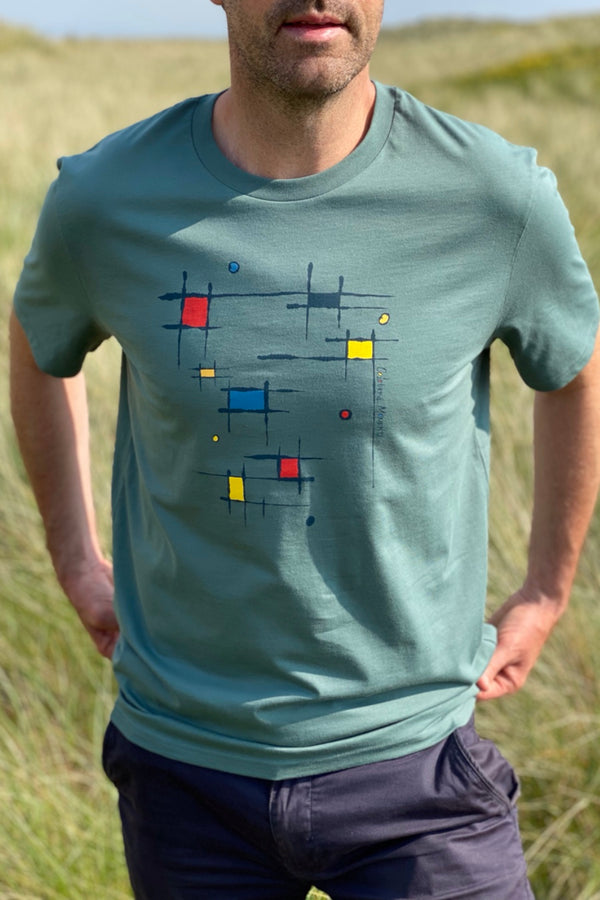 Colourful Moments (Green)-100% Organic cotton t-shirt
