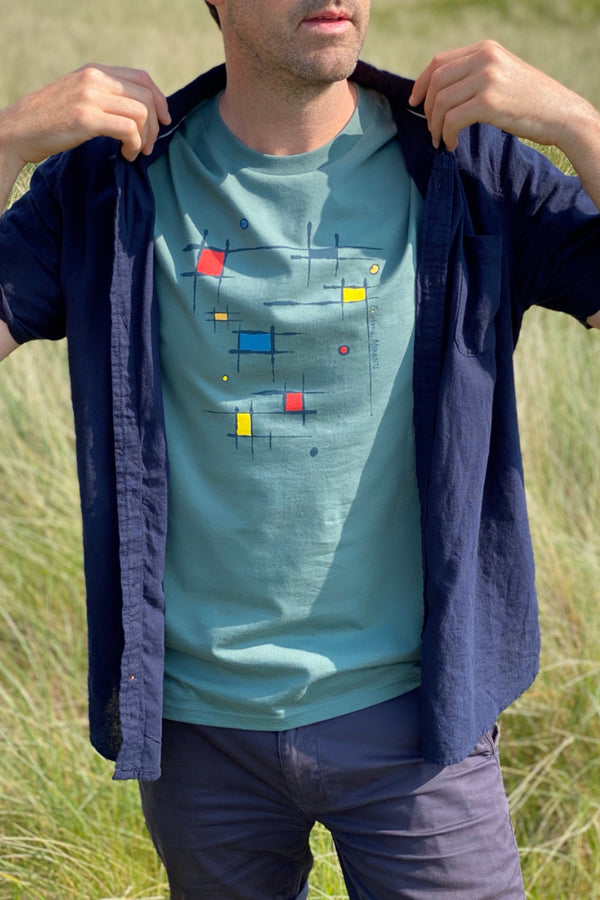 Colourful Moments (Green)-100% Organic cotton t-shirt