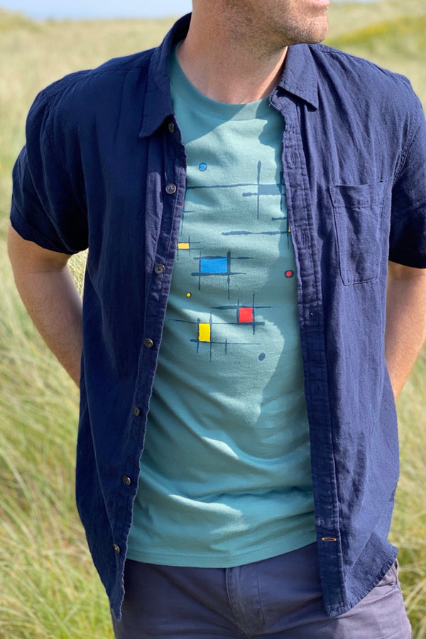 Colourful Moments (Green)-100% Organic cotton t-shirt