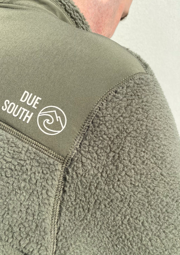 Explorer Fleece Jacket- 100% premium recycled fleece (Khaki)