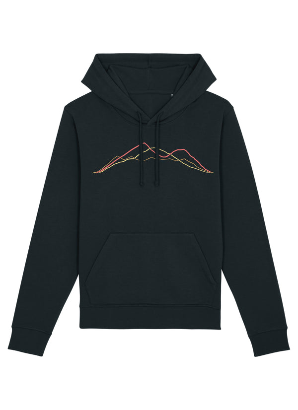 Irish Mountain Ranges - 100% organic cotton hoodie