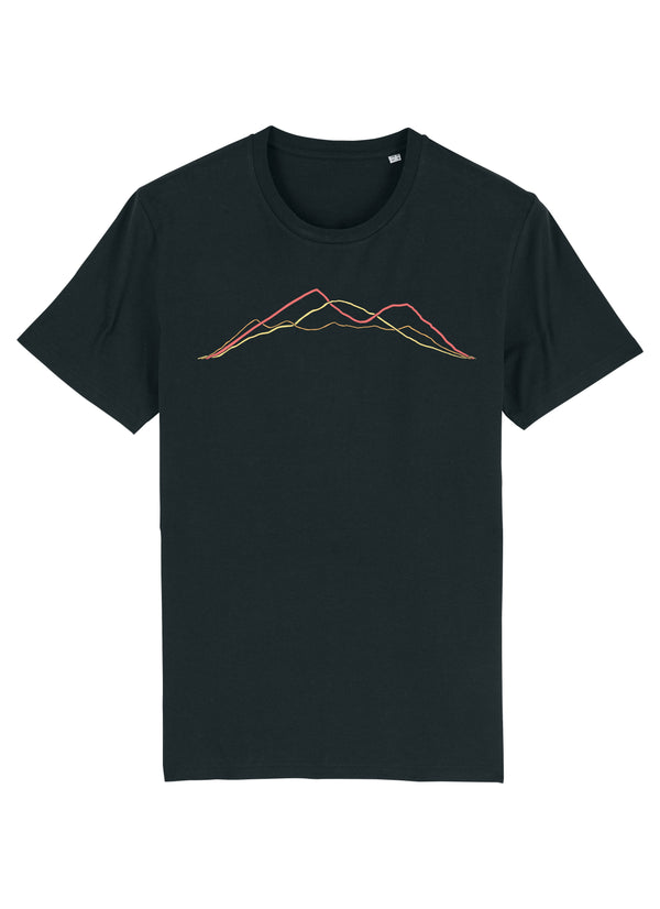 Irish Mountain Ranges - 100% organic cotton tshirt