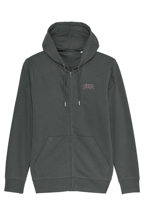 Make Waves - Organic cotton Zip Hoodie
