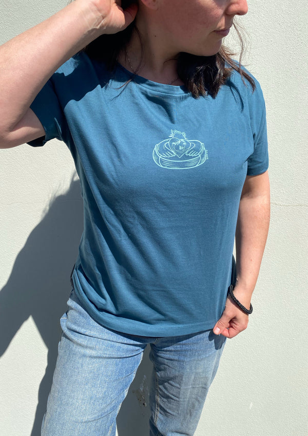 Nature Claddagh (womens fit) - 100% organic cotton t-shirt