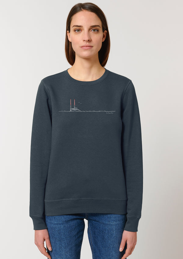 Poolbeg Chimneys / Pigeon House - Organic Cotton Sweater