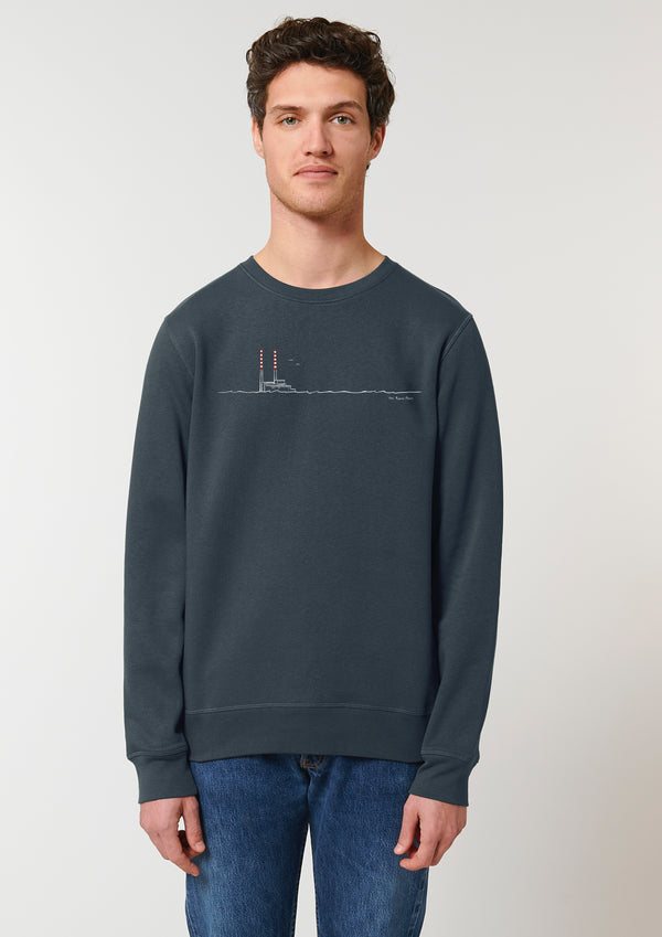 Poolbeg Chimneys / Pigeon House - Organic Cotton Sweater