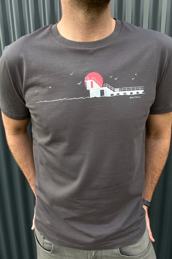 Blackrock Diving tower (Salthill) - Organic Cotton t-shirt