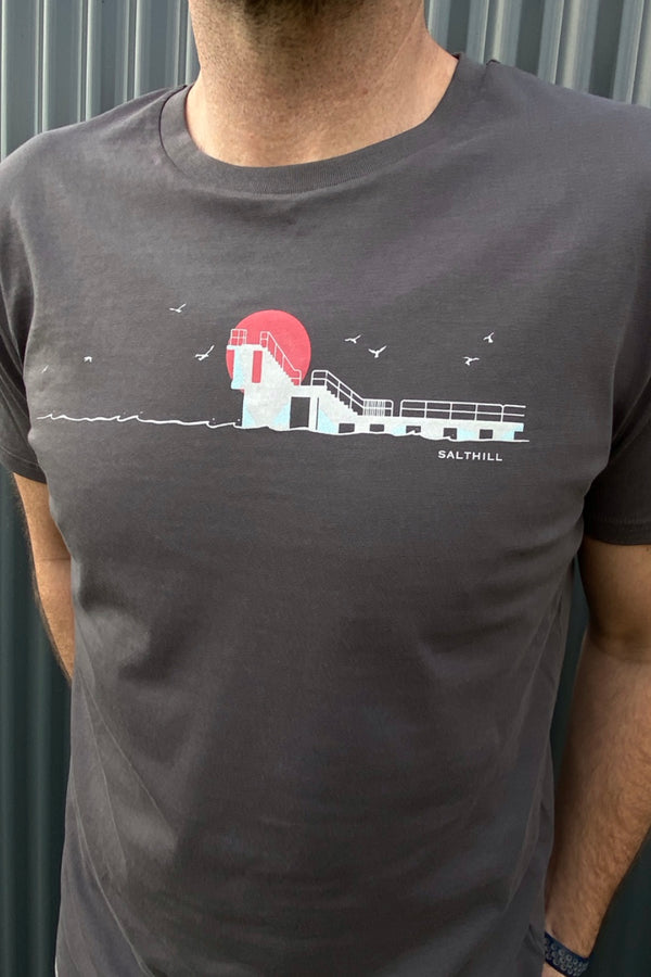 Blackrock Diving tower (Salthill) - Organic Cotton t-shirt