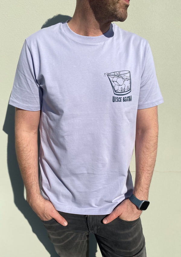 Uisce Beatha - 100% Organic cotton t-shirt (Cool Lavender)