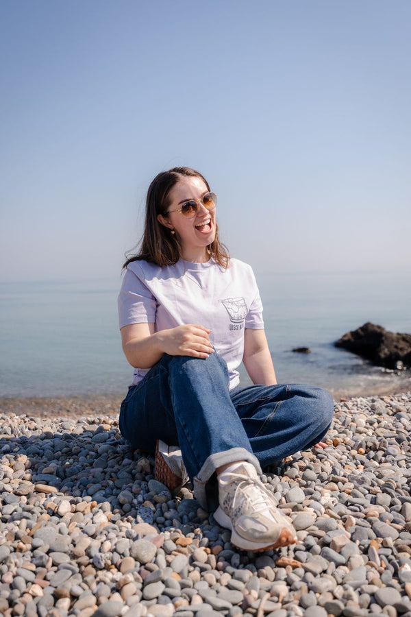 Uisce Beatha - 100% Organic cotton t-shirt (Cool Lavender)
