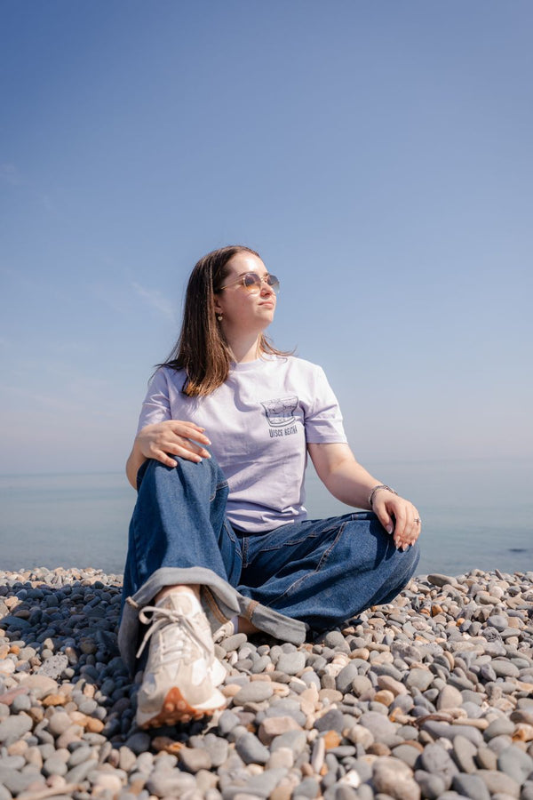 Uisce Beatha - 100% Organic cotton t-shirt (Cool Lavender)