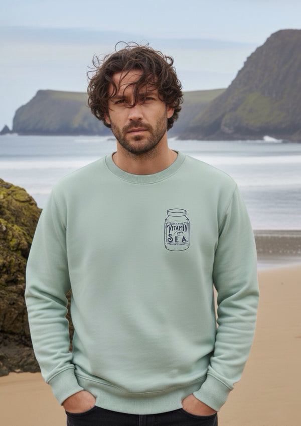 Vitamin Sea (Aloe) - 100% organic cotton sweater