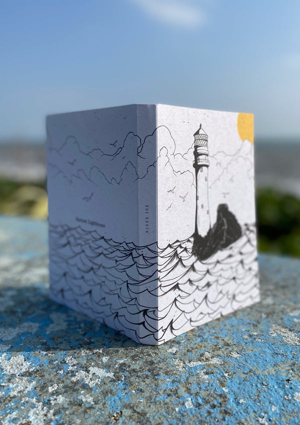 Fastnet Lighthouse - A5  Recycled Notebook