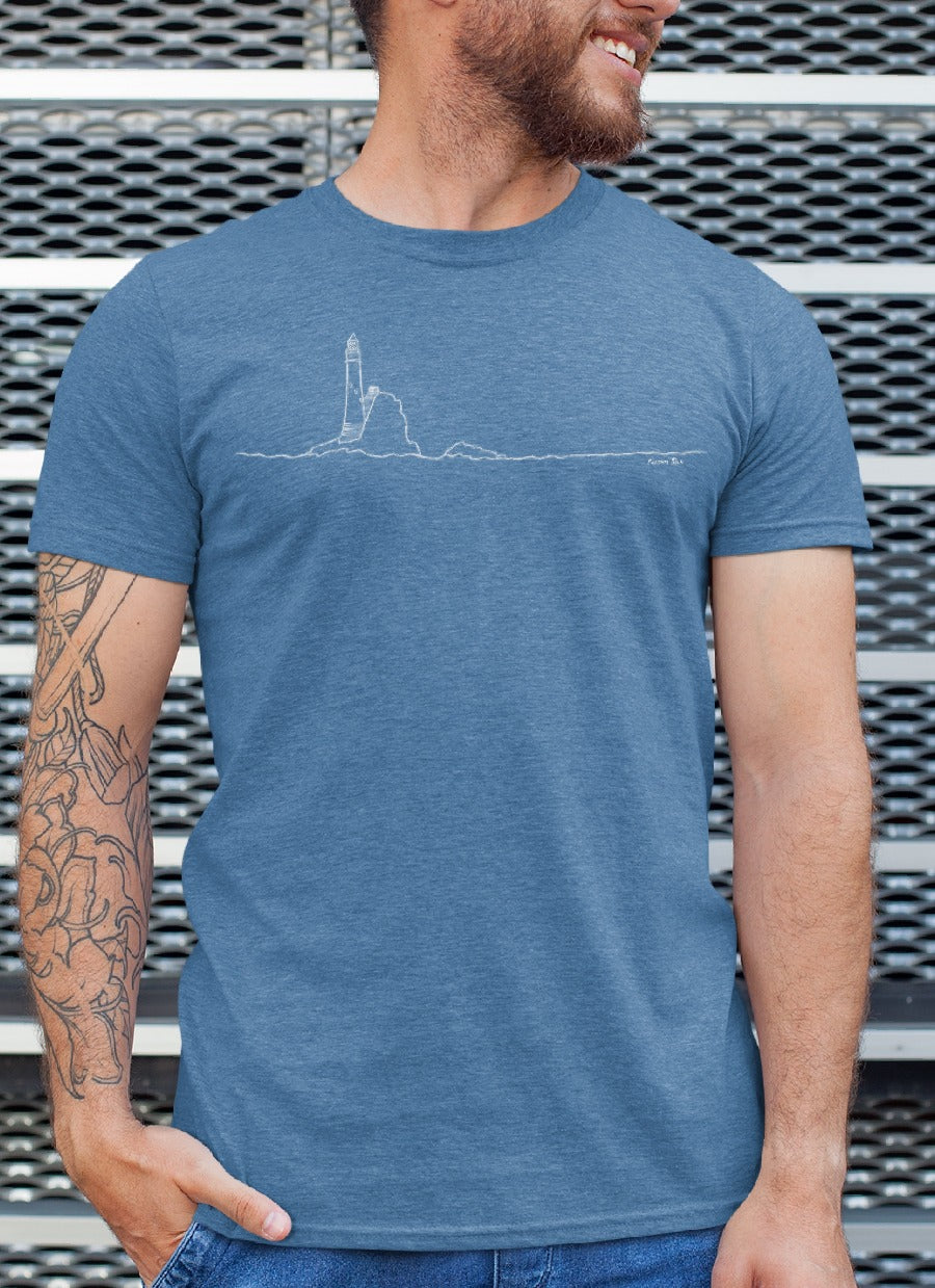 Fastnet Merchandise Fastnet Lighthouse - 100% Organic cotton t-shirt – Due South Clothing