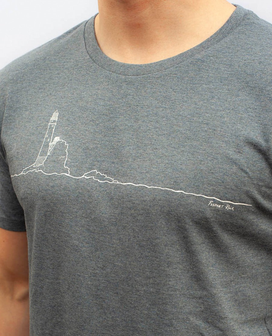Firstnet Merch Fastnet Lighthouse - 100% Organic cotton t-shirt – Due South Clothing
