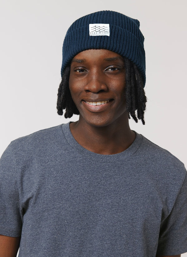 "Make Waves" Ocean Beanie