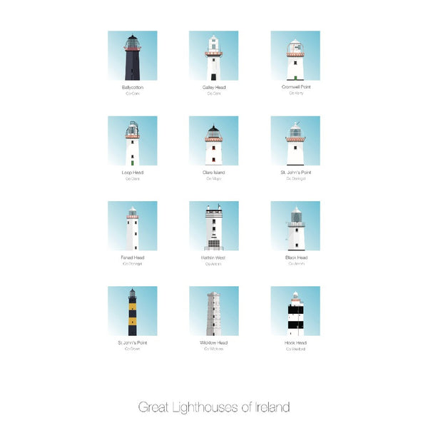 12 Great Lighthouses of Ireland